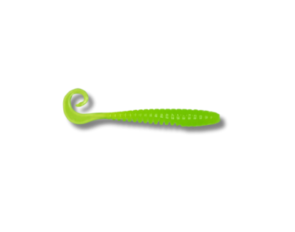 Image de Curly Worm 65 - Lime