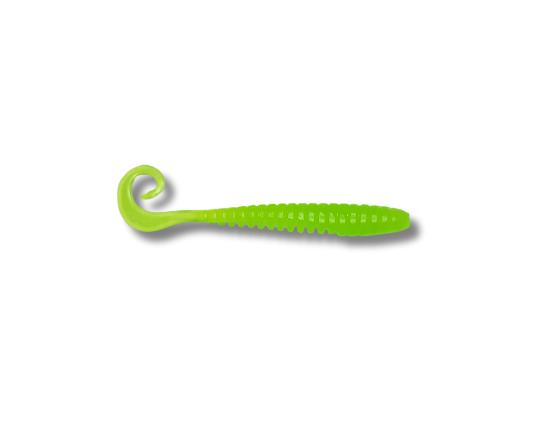 Image de Curly Worm 65 - Lime